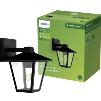 KINNO PHILIPS vanjska LED svjetiljka White Ambiance DOWN MAX 25W crna