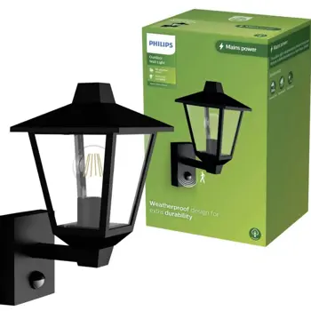 KINNO PHILIPS vanjska LED svjetiljka White Ambiance UP MAX 25W crna IR