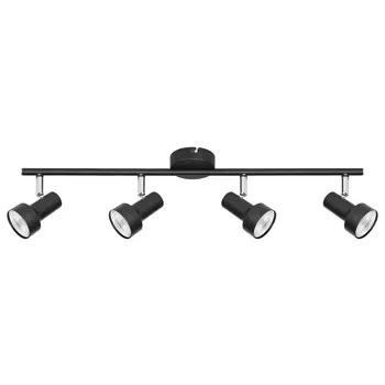 KONRAD REFLEKTOR GU10 4X MAX 50/CRNA/IP20