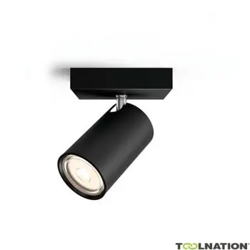 KOSIPO PHILIPS LED reflektor SINGLE SPOT crni 1XGU10 230V
