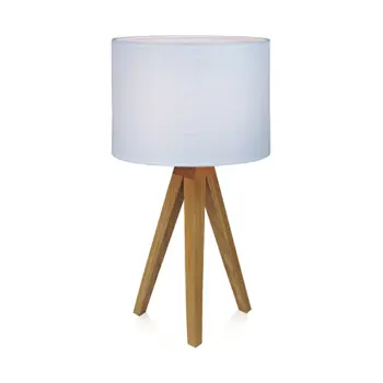 KULLEN STOLNA LAMPA 1L 22,5CM OAK/WHITE E14