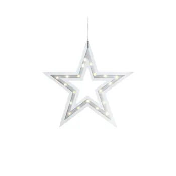 KVILLE VISILICA ZVIJEZDA BIJELA 40 cm 20/DIOD/LED/3m