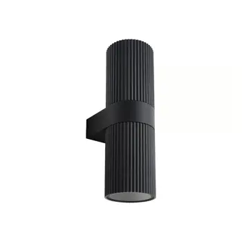 KYKLOP RIPPLE MAXI ZIDNA LAMPA CRNA E27
