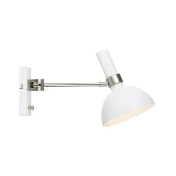 LARRY ZIDNA SVJETILJKA 1L WHITE/STEEL E27