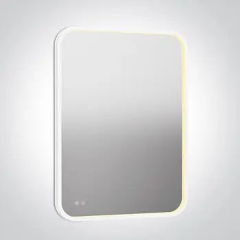 LED PRAVOKUTNO OGLEDALO 20W CCT IP44 230V DIMABILNO BIJELA