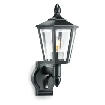 LED VANJSKA ZIDNA SVJETILJKA L 15 CRNA E27