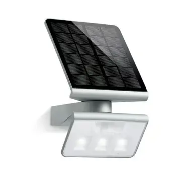 LED VANJSKA ZIDNA SVJETILJKA SA SENZOROM XSOLAR L-S SREBRNA