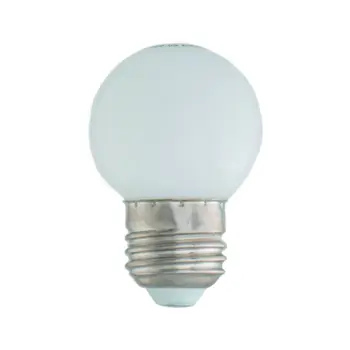 LED ŽARULJA U BOJI  1W E27 G45 240V 58Lm PC COLD WHITE 6500K THORGEON