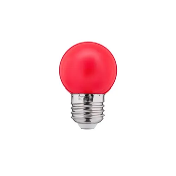 LED ŽARULJA U BOJI  1W G45 240V 10Lm PC CRVENA THORGEON