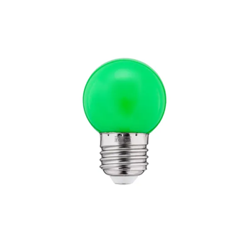 LED ŽARULJA U BOJI  1W G45 240V 20Lm PC ZELENA THORGEON