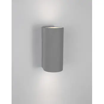 LIDO VANJSKA ZIDNA SVJETILJKA GU10 2x7W/IP65/Siva