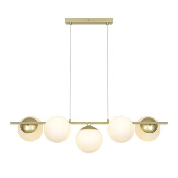 LILLY 5-SPOT VISILICA ZLATNA E14/IP20/10W/220-240V