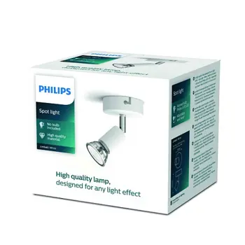 LIMBALI PHILIPS LED reflektor SINGLE SPOT bijeli 1XGU10 230V