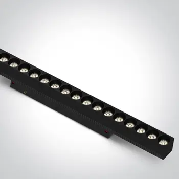 LINEARNA LED SVJETILJKA ZA MAGNETSKE ŠINE 18W CRNA CCT 48V IP20 MINI/MIDI