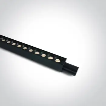LINEARNA LED SVJETILJKA ZA Plug & Play ŠINE 15W CCT 48V IP20 CRNA