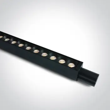 LINEARNA LED SVJETILJKA ZA Plug & Play ŠINE 32W CCT 48V IP20 CRNA