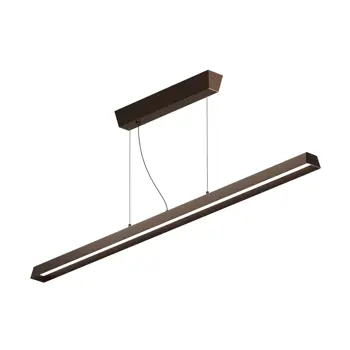 LIRA VISEĆA SVJETILJKA  IP65/4136lm/3000K Dark brown