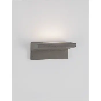 LITA VANJSKA ZIDNA SVJETILJKA LED 6Watt 660Lm IP65 3000K SIVA