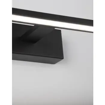 LIVIA KUPAONSKA LAMPA  LED 30W/3000K/2422lm/IP44/CRNA