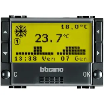LIVING LIGHT DNEVNI/TJEDNI TERMOSTAT 3M CRNI