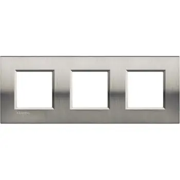LIVING LIGHT POKROVNI OKVIR 2+2+2M 71mm BRUŠENI ČELIK