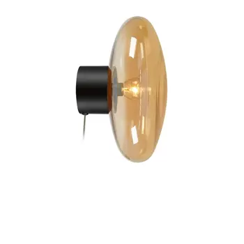 LOCUS ZIDNA SVJETILJKA 1L AMBER/BLACK E14