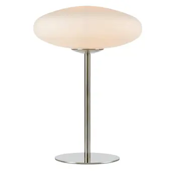 LOCUS STOLNA LAMPA 1L WHITE/STEEL G9