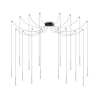 LUCCIOLA LED VISILICA SP16 CRNA