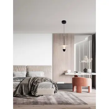 LUET VISILICA  LED/3000K/11W/908Lm/CRNA & WHITE