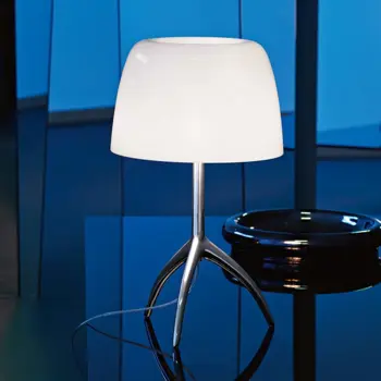 LUMIERE GRANDE E27, STOLNA LAMPA, BIJELA