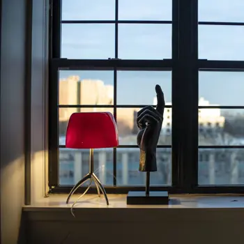 LUMIERE PICCOLA E14 CHAMPAGNE/CRVENA FOSCARINI