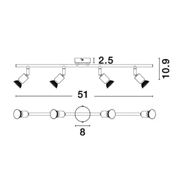 lup-reflektor-gu10-ip20satin-zlatna-4x-4667-02110703.webp