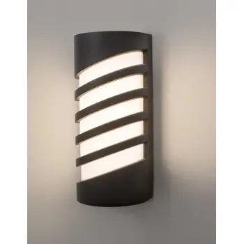 LUPO VANJSKA ZIDNA SVJETILJKA LED 10W/3000K/380lm/IP65/CRNA