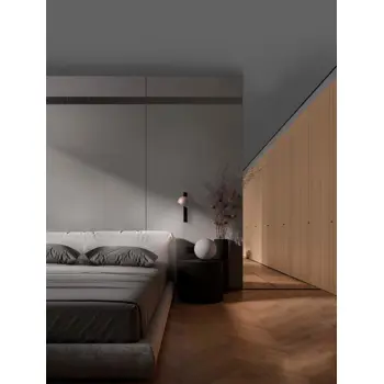 LUSA ZIDNA LAMPA LED/3000K/10W/644Lm/CHAMPAIGN GOLD & BLACK
