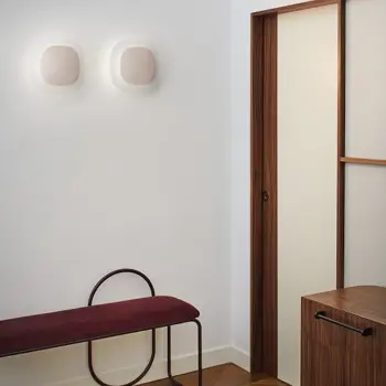 LUTHIEN D85AC  ZIDNA SVJETILJKA 21W 3000K DIMMABLE PUDER ROZA