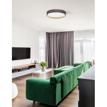 LUTON PLAFONSKA SVJETILJKA LED 47W/3000K/3525lm/IP20/SMEĐA