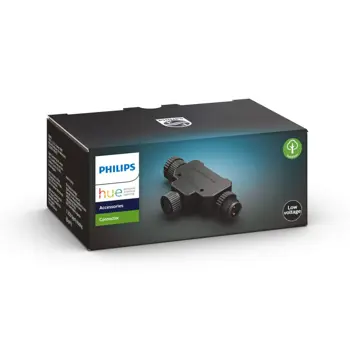 PHILIPS HUE T-konektor za niskonapetni sustav crni IP67