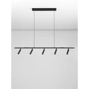 MANO PRILAGODLJIVA LED VISILICA CRNA 13W IP20 3000K