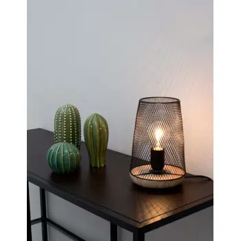 MARCO STOLNA LAMPA E27 IP20/CRNA