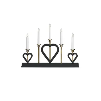 MELISSA SVIJEĆNJAK Black/Antique Brass 5/E10/2,0m