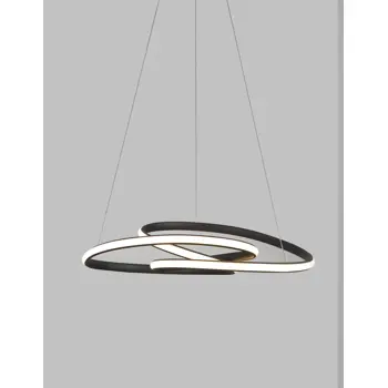 MENTON VISILICA LED 43W/3000K/3013lm/DIMM/IP20/CRNA