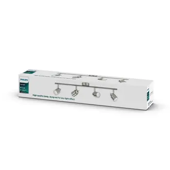 MERANTI nikal PHILIPS LED reflektor 4XGU10 230V
