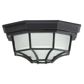 MILANO VANJSKA STROPNA SVJETILJKA  E27 1X MAX 100/CRNA/IP43