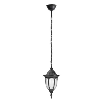 MILANO VANJSKE VISILICA E27 1X MAX 60/CRNA/IP43