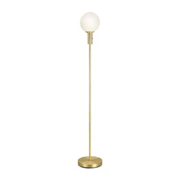 MINNA STAJAĆA SVJETILJKA 1L BRUSHED BRASS/WHITE E14