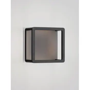 MISTI ZIDNA LAMPA LED 3000K 271lm  IP65 CRNA