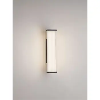 MISTY ZIDNA LED SVJETILJKA CRNA 7W IP44 CCT 3000-4000K