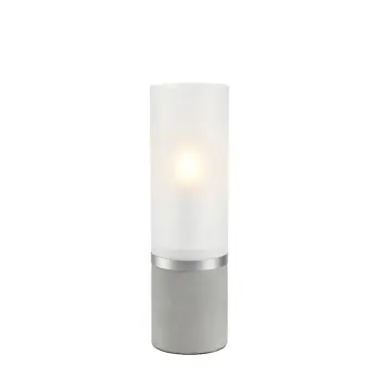 MOLO STOLNA LAMPA 30CM GREY/FROSTED E14
