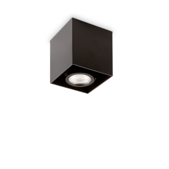 MOOD STROPNA LAMPA PL1 D09 KVADRAT CRNA GU10