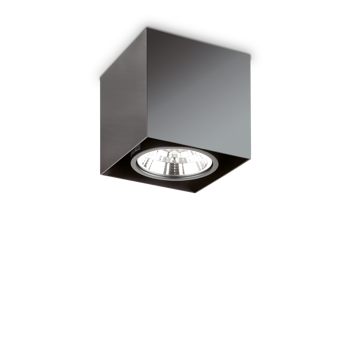 MOOD STROPNA LAMPA PL1 D15 KVADRAT CRNA GU10